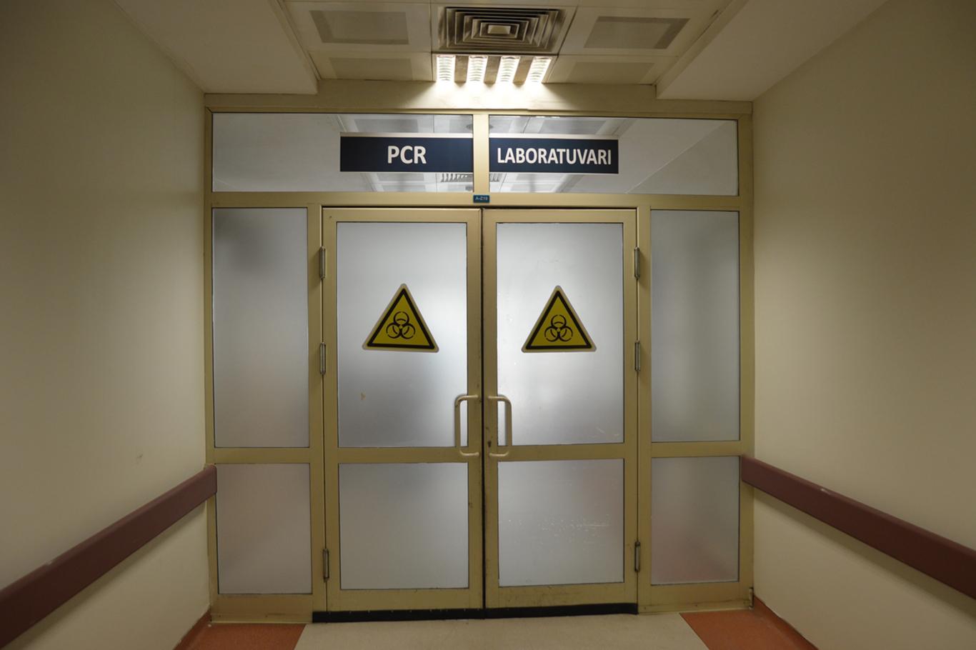 Siirt Eğitim ve Araştırma Hastanesine kurulan PCR test merkezi hizmet vermeye başladı